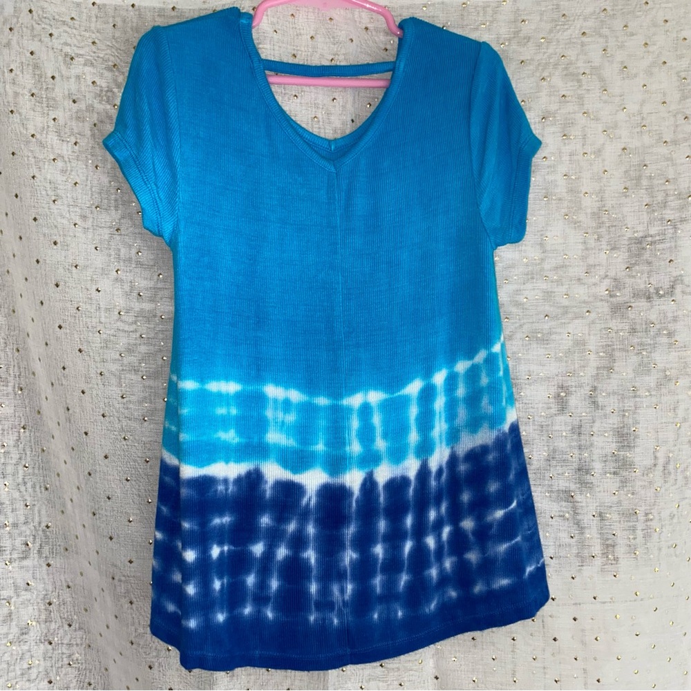 Justice Girls tie-dye top